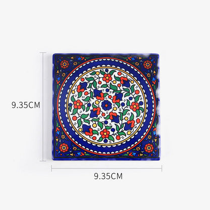 Series Of Craft Painting Insulation Pads, Cork Ceramic Coasters, Dual Purpose Pot Mats, Combination Coasters