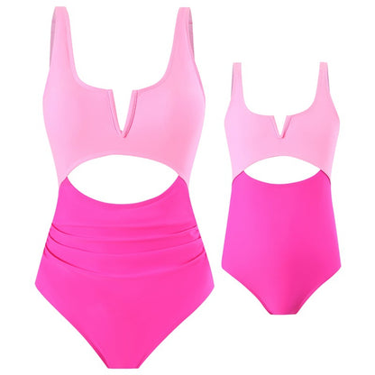 Family Beach Swimwear Set Uv Protection Swimwear