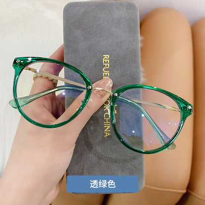 Retro Style Fashionable Blue Light Blocking Glasses