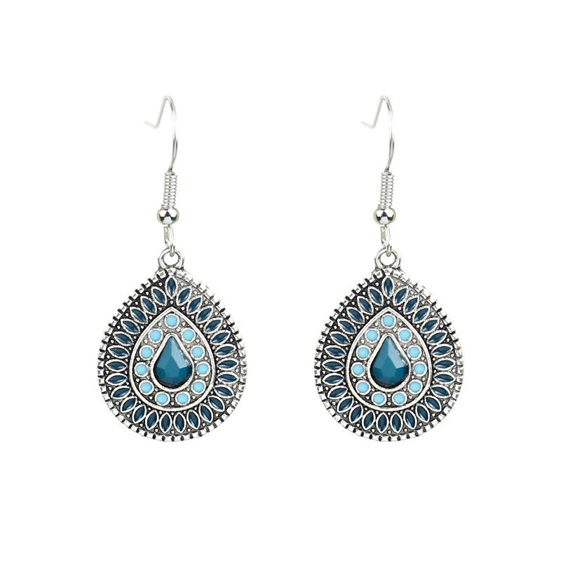 Bohemian Geometric Drop Earrings Zinc Alloy Dangle Jewelry