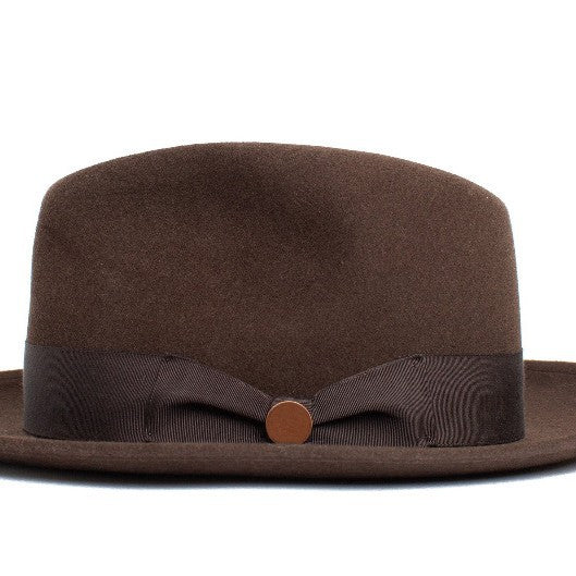 Wool Felt Bowler Hat Stylish Unisex Autumn Winter Fashion