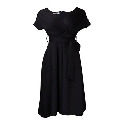 Sexy A-Line Dress With Deep V-Neck For Women