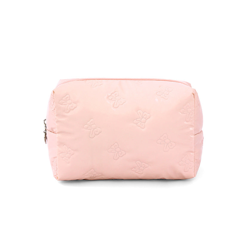 Elegant Butterfly Print Portable Cosmetic Bag