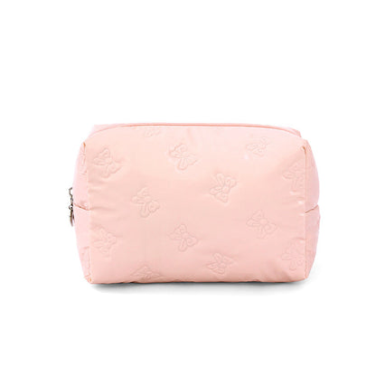 Elegant Butterfly Print Portable Cosmetic Bag