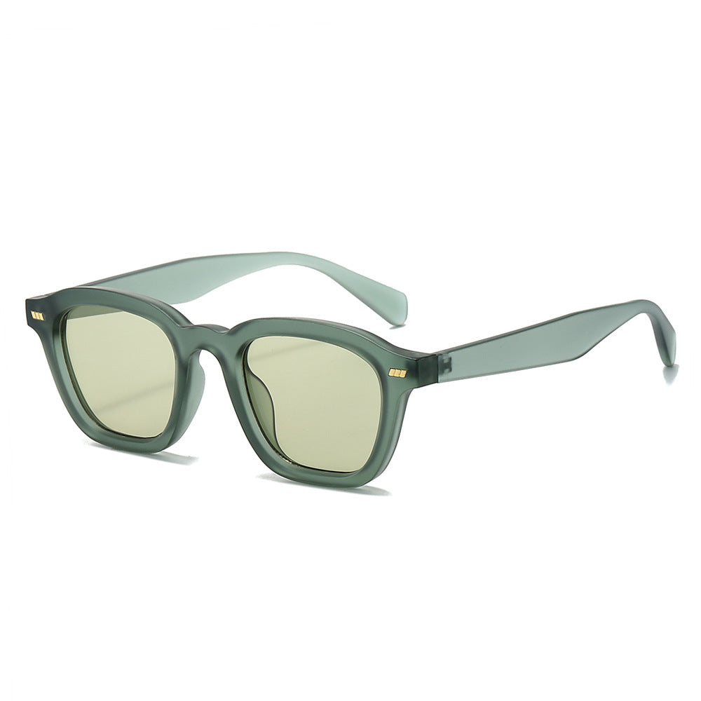 Retro Square Sunglasses Stylish UV400 Protection