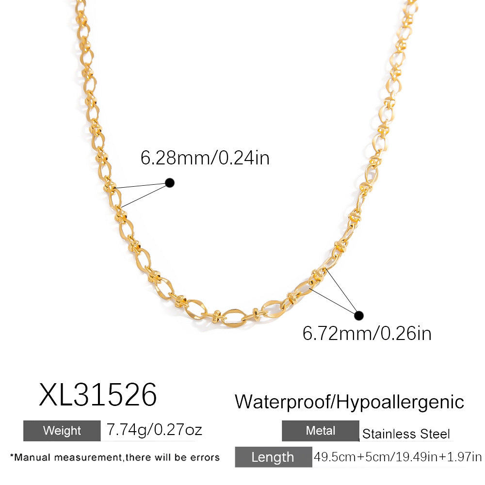 Stainless Steel DIY Ocean Series Coconut Tree Pendant Necklace