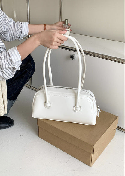 Mini Shoulder Bag Faux Leather Compact Style