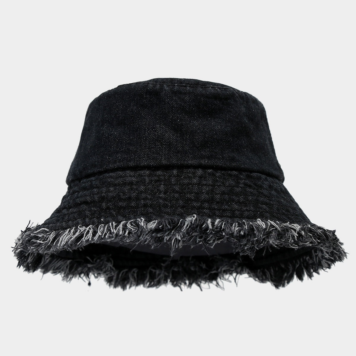 Stylish Washed Distressed Denim Bucket Hat
