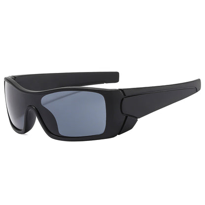 Y2K Futuristic Square Sunglasses Stylish Men's Eyewear