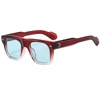 Square Frame Men's Sunglasses Stylish UV400 Protection