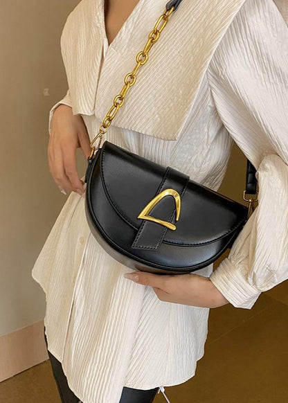 Half Moon Crossbody Bag High Quality PU Leather