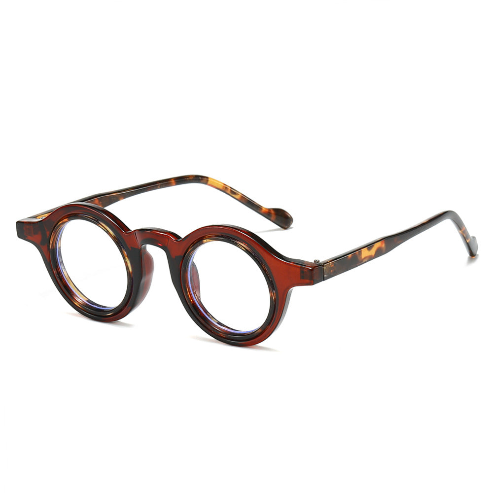 Retro Round Glasses with PC Frames for Unisex Fashion