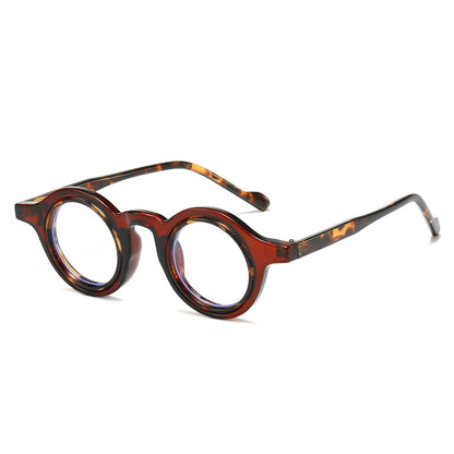 Retro Round Glasses with PC Frames for Unisex Fashion