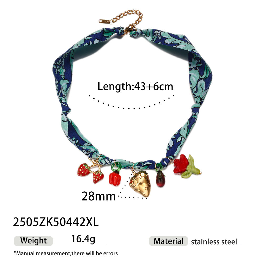 Boho Shell Pendant Braided Cord Necklace