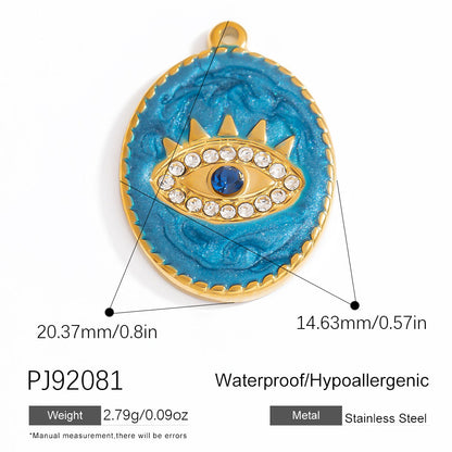 Bohemian Style Stainless Steel Beach Pendant Necklace