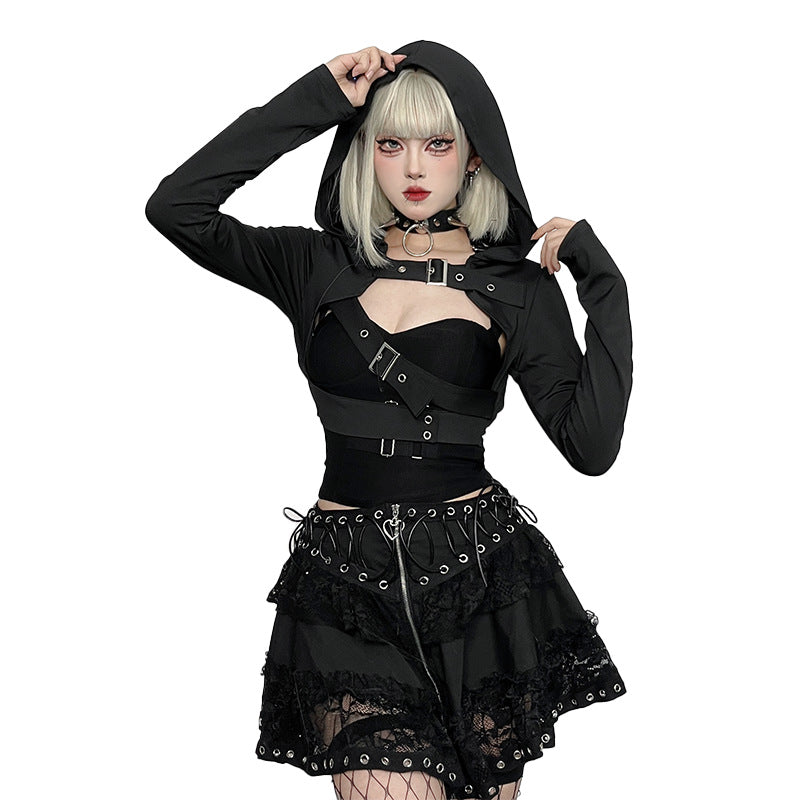Street Style Hooded Jacket For Women