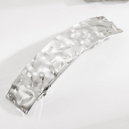 Geometric Style Metal Spring Hair Clips for Women