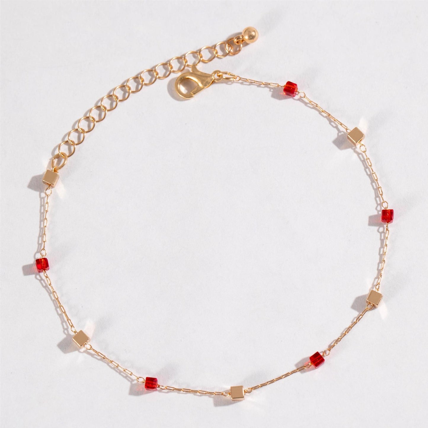 Trendy Minimalist Beaded Necklace With Resin Pendant