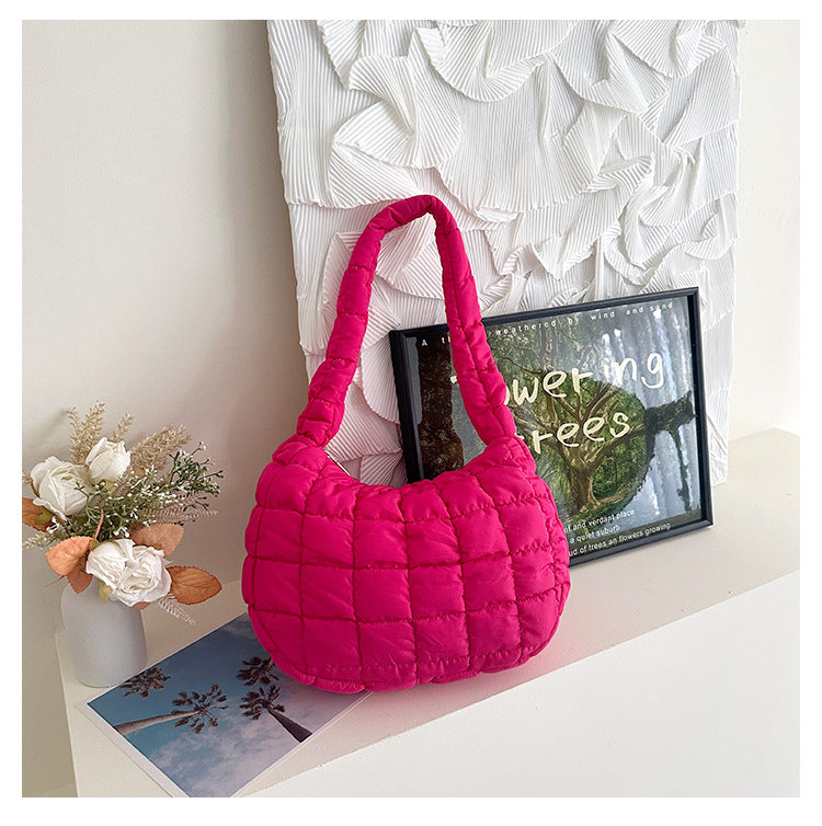 Trendy Cloud Bag Nylon Casual Shoulder Bag