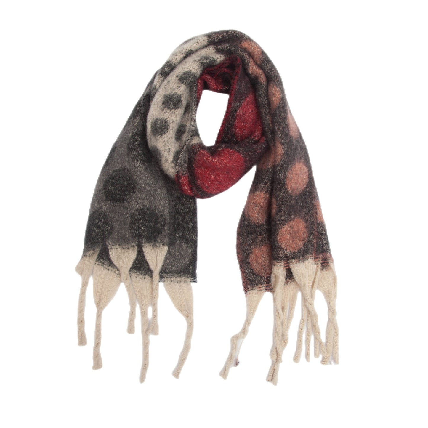 Contrast Color Point Tassel