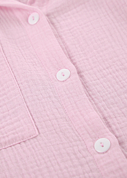 Lounge Set Lightweight Fabric Relaxed Fit