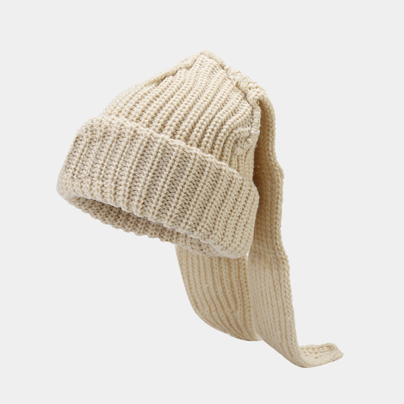 Cute Bunny Long Ears Winetr Knit Beanie Hat