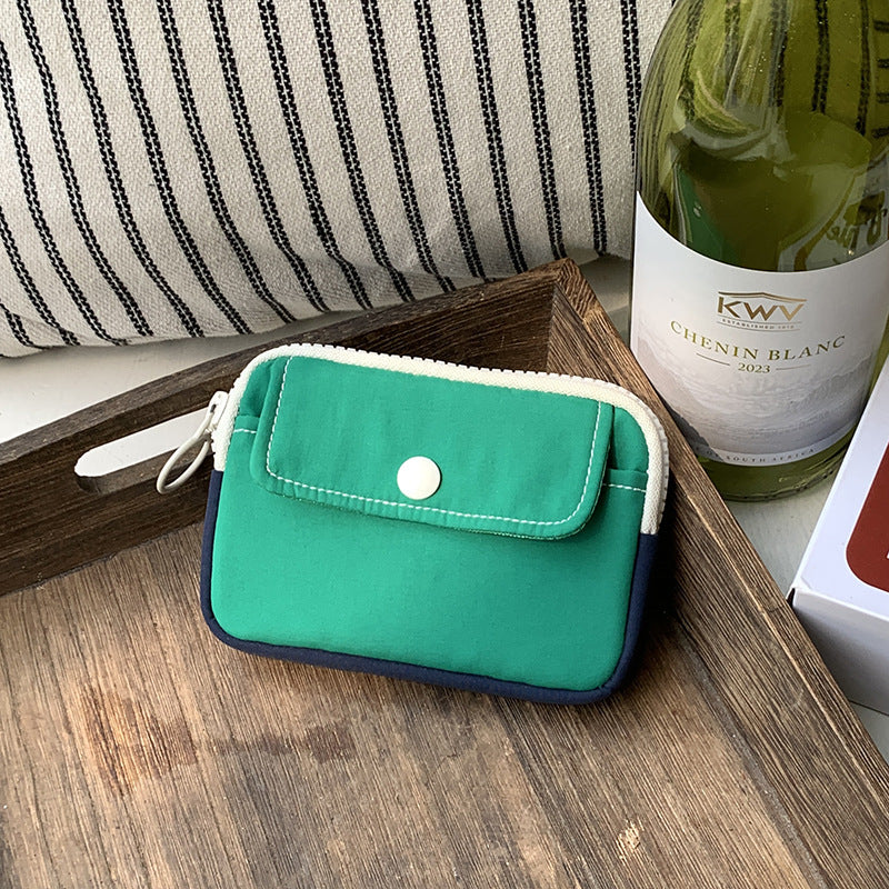 Cute Mini Coin Purse Portable Card Holder Bluetooth Headset Bag