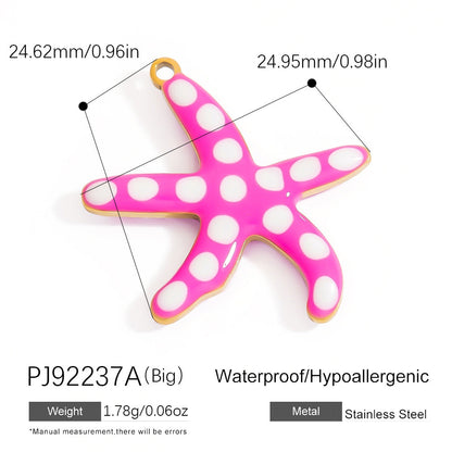 Stainless Steel DIY Jewelry Accessories Cute Charm Pendant