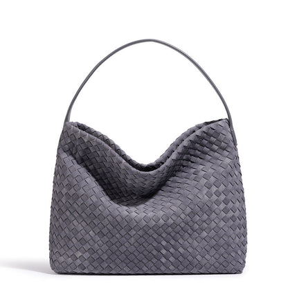 Simple Handmade Woven Large Capacity Underarm Bag