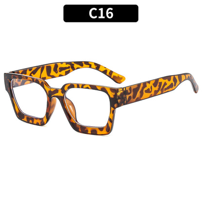 Trendy Square Multi-Color UV400 Sunglasses