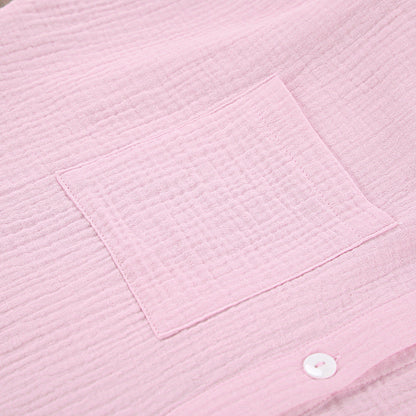 Flounce Solid Color Homewear Sets