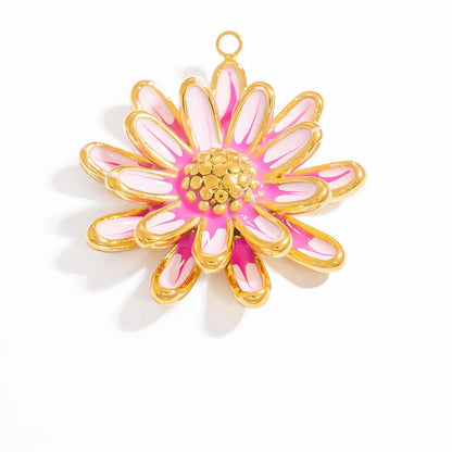 DIY Jewelry Accessories Stainless Steel Sun Shell Necklace