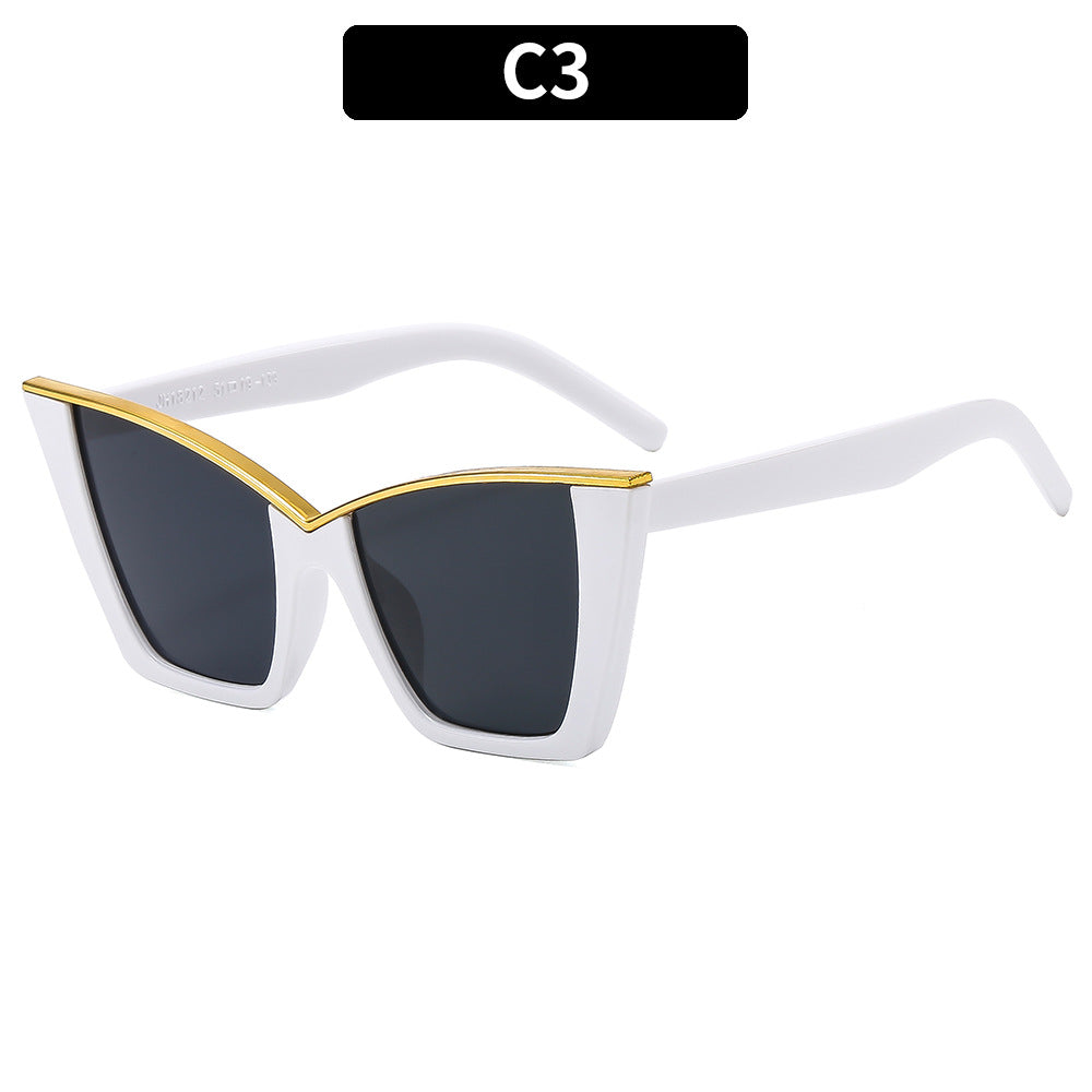 Trendy Cat Eye Sunglasses Stylish UV400 Protection