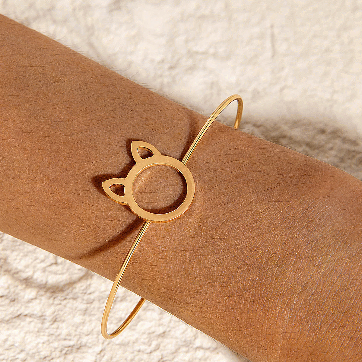 Floral Pearl Open Cuff Bracelet Stylish Fresh Design