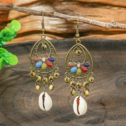 Bohemian Style Vintage Long Tassel Earrings for Women