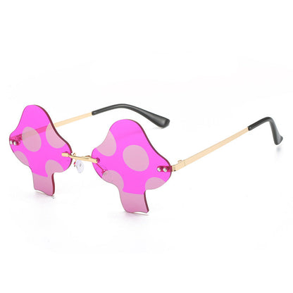 Trendy Mushroom Shaped Sunglasses | UV400 Protection | Fashion Statement