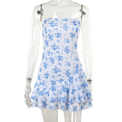 Bodycon Floral Print Dress Elegant Casual Summer Dress