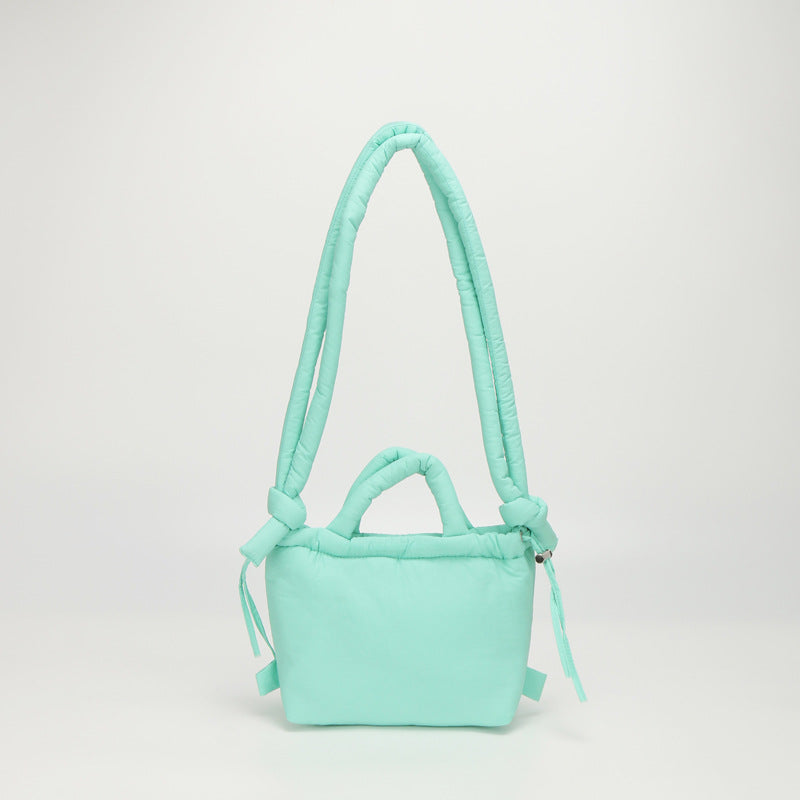 Lightweight Nylon Bucket Bag for Women