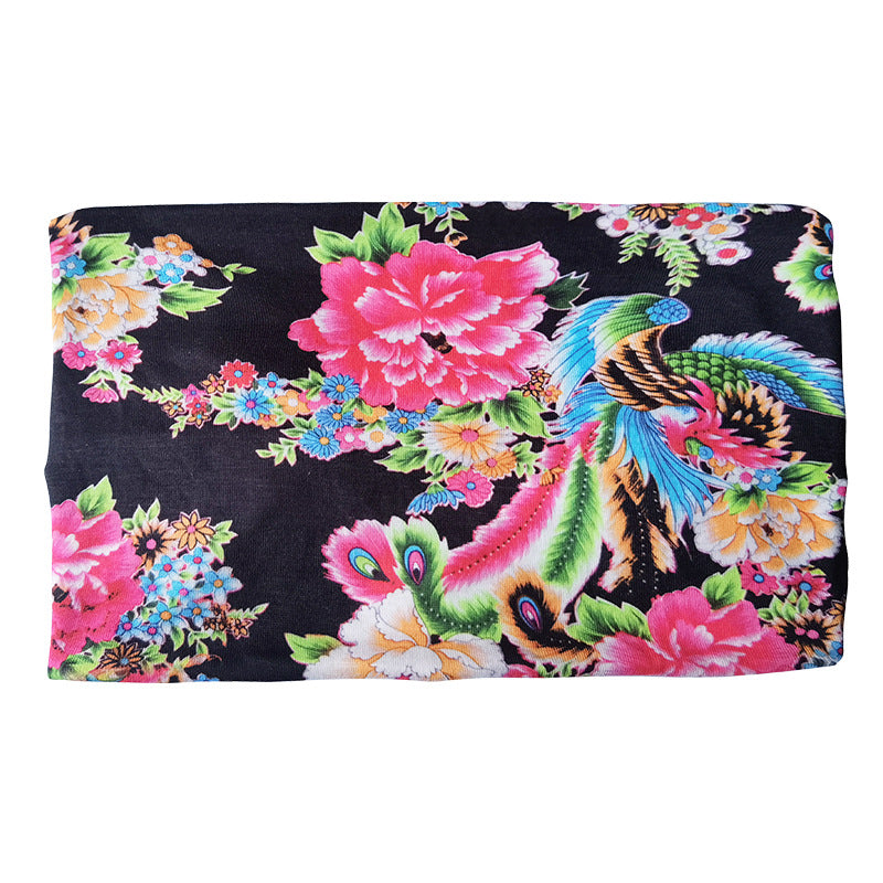 Big Flower New 15Cm Wide Stretch Ultra-Wide Hair Band, Yoga Exercise, Face Washing And Sweat Absorption