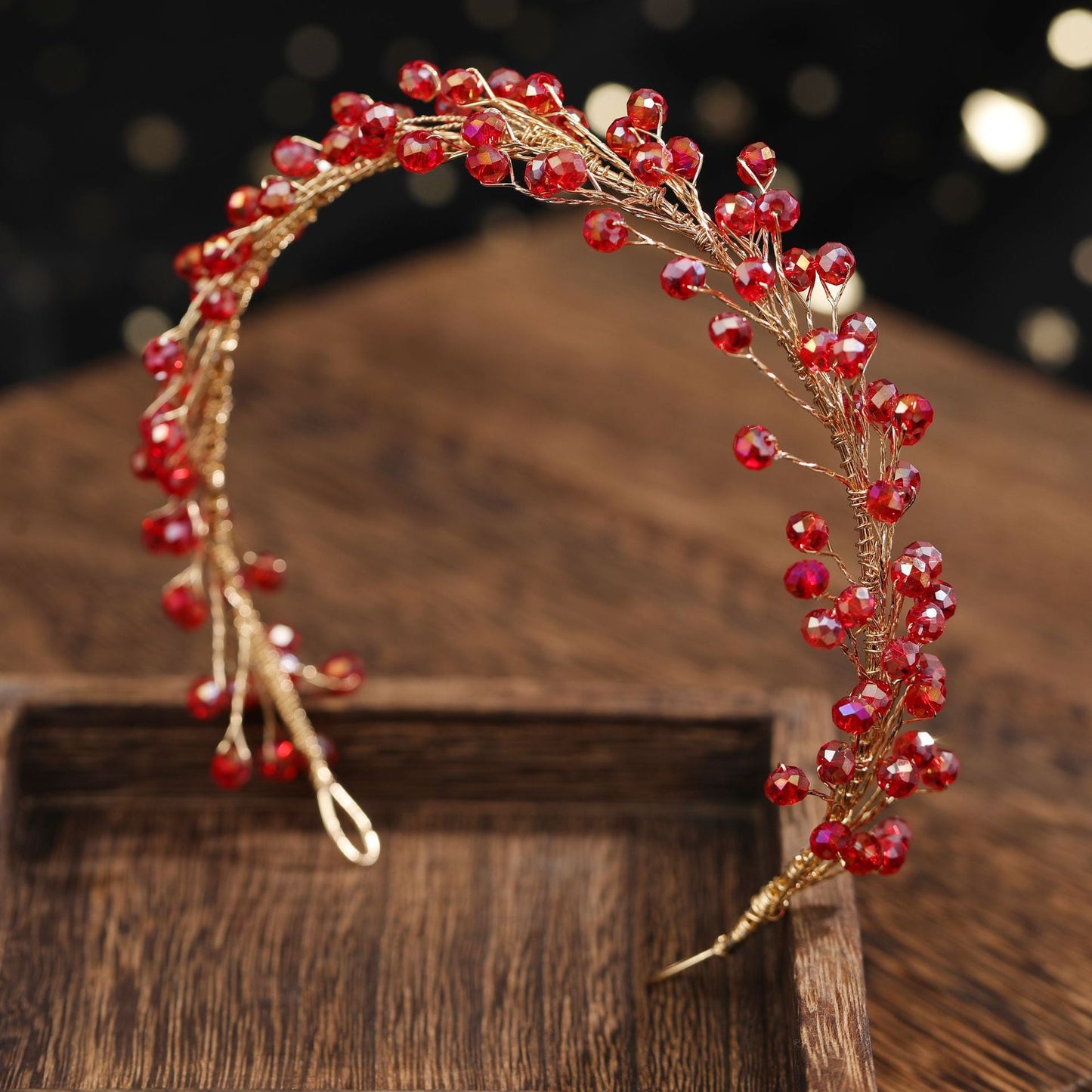 Crystal Pearl Headband Hair Accessory for Weddings