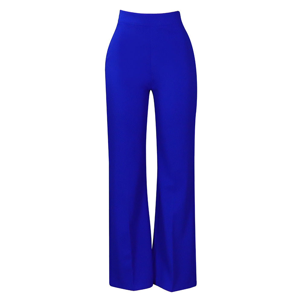 Elegant Wide-Leg Trousers For Women Comfortable All-Season Pants