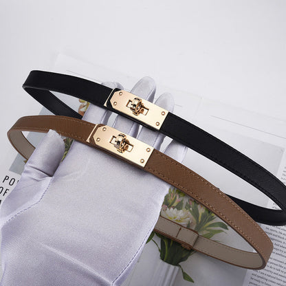 Vintage Skinny Waist Adjustable Belt