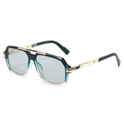 Retro Square Sunglasses Unisex Fashion UV400 Protection
