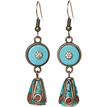 Original Design Unique Minority Retro Style Earrings Female Non Pierced Temperament Earrings Design Sense Earrings