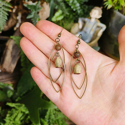 Vintage Bohemian Waterdrop Dangle Earrings for Women