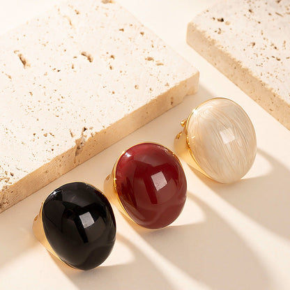 Trendy Geometric Adjustable Copper Ring For Women