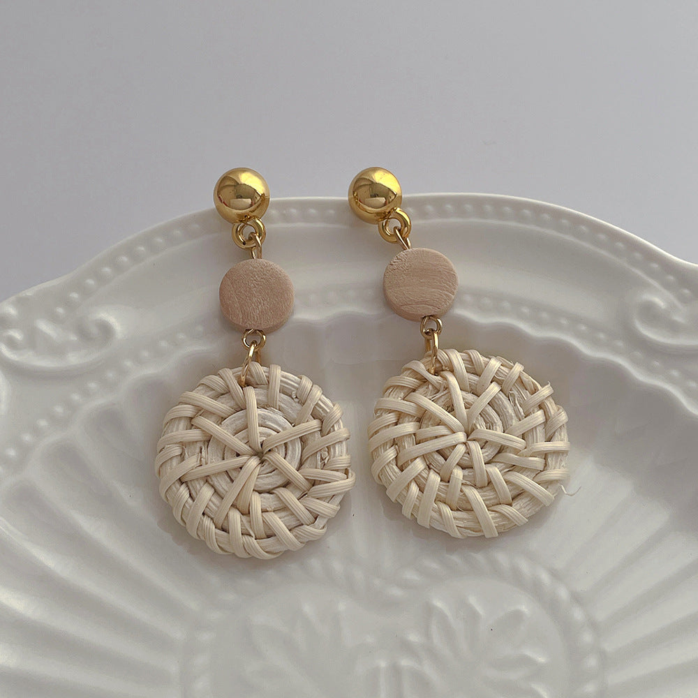 Vintage Geometrical Vacation Drop Earrings
