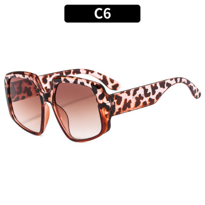 Trendy Oversized Oval Sunglasses for Women