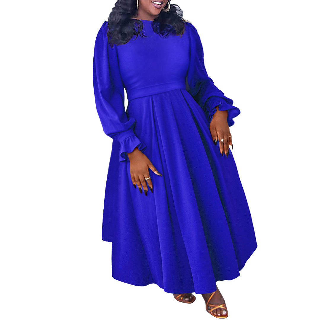 Elegant A-Line Dress With Pockets For Parties