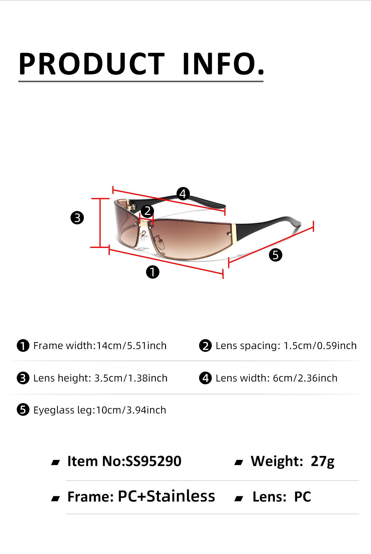 Punk Vintage Leopard Print Sunglasses